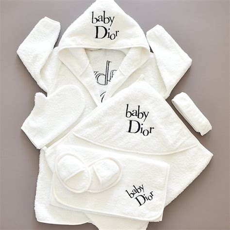 manteau baby dior|baby Dior bathrobe.